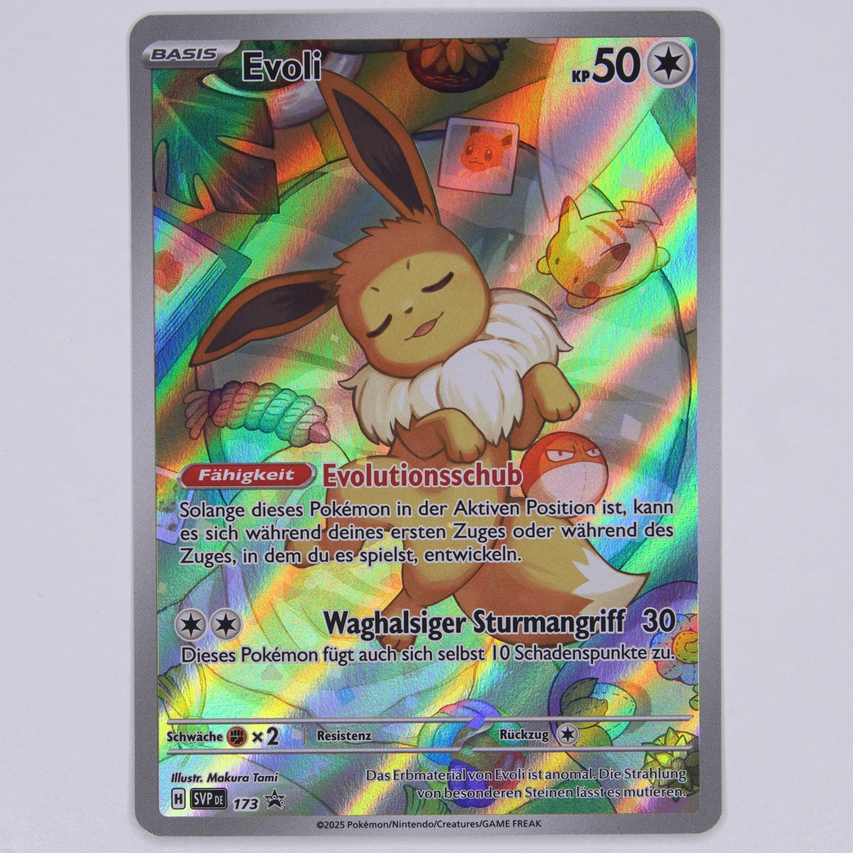 Evoli 173 Promo Vorderseite – Pokémon Einzelkarte Deutsch