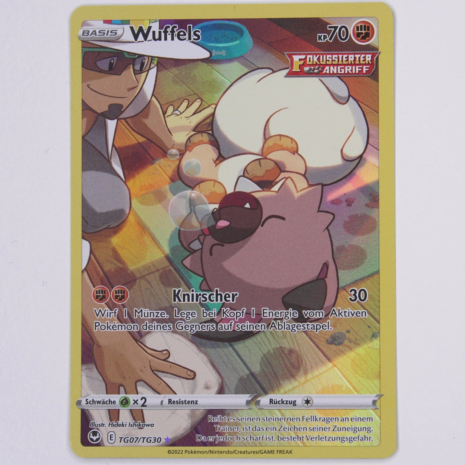 Wuffels TG07/TG30 Astralglanz Trainer Gallery Pokémon TCG Deutsch Near Mint Vorderseite