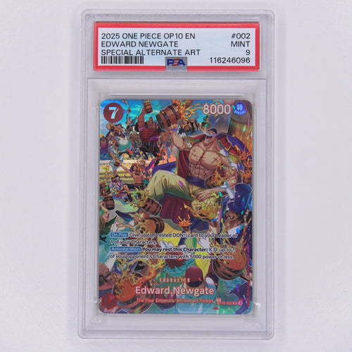 Edward.Newgate #002 OP10 EN Special Alternate Art One Piece Card Game Englisch Mint Vorderseite