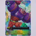 Franky OP07-107 OP07 R One Piece Card Game Englisch Near Mint Rückseite