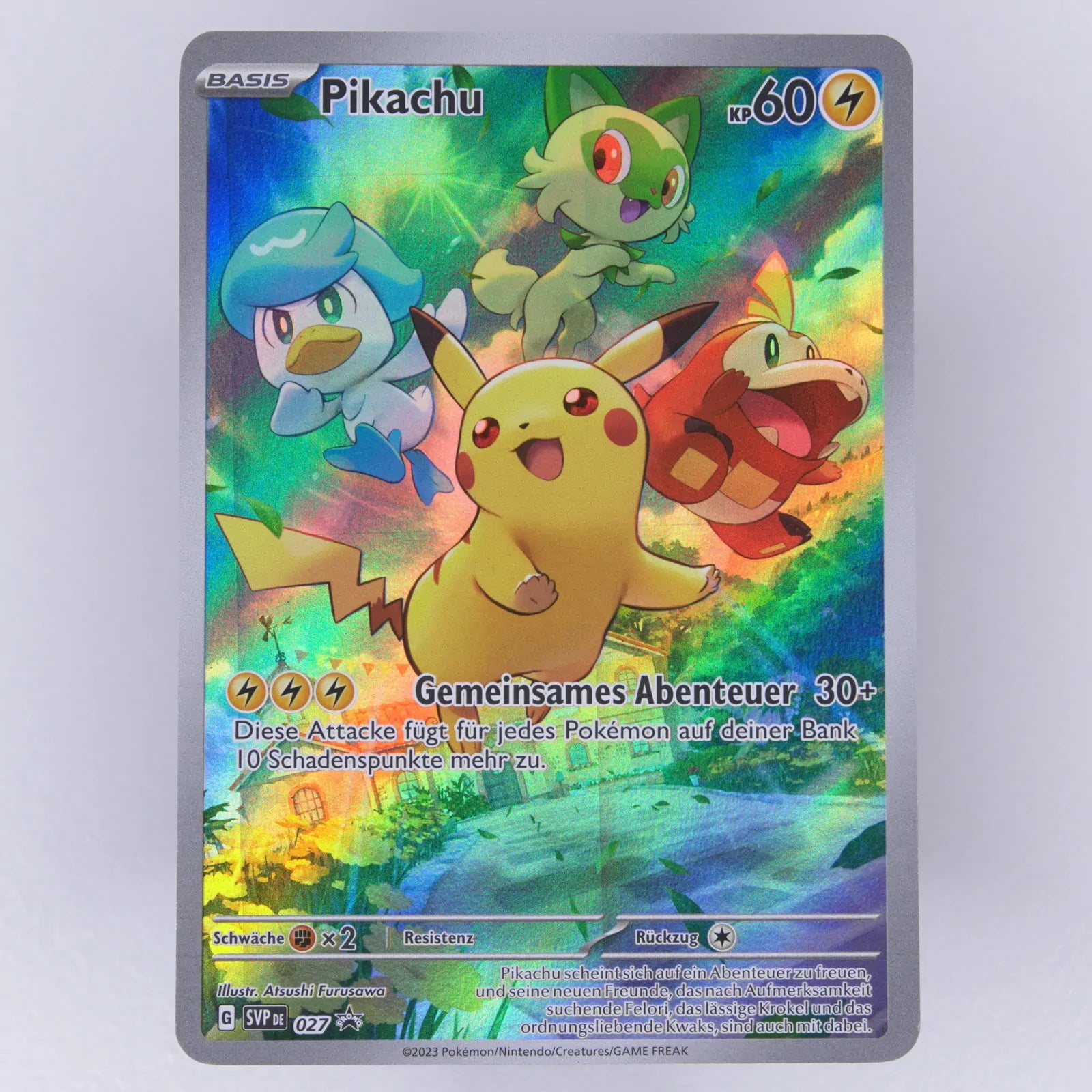 Pikachu SVP 027 Promo | Near Mint | DE
