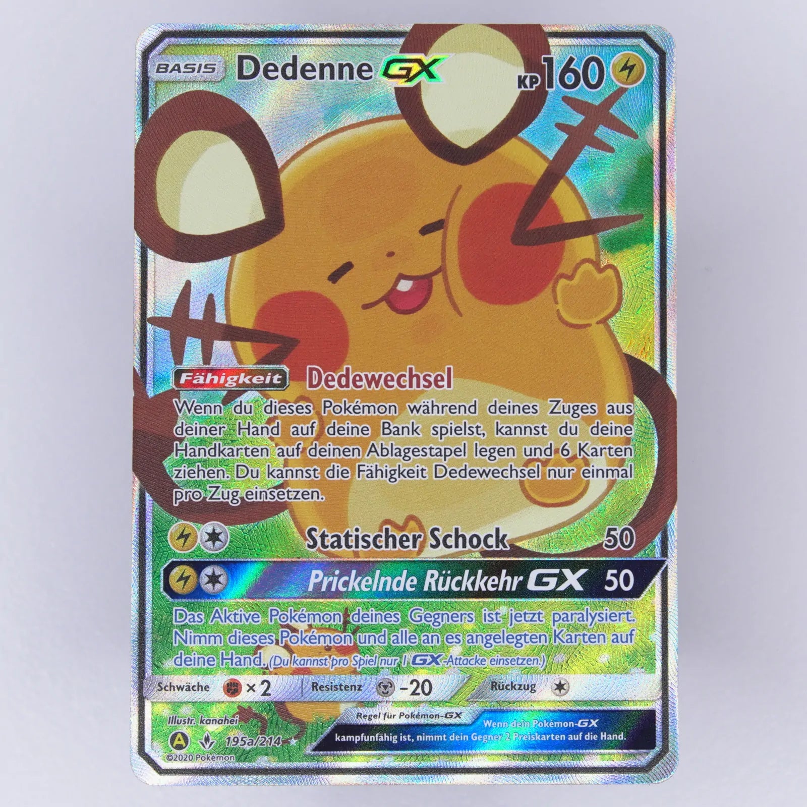 Dedenne GX 195/214 Ultra Rare | Near Mint | DE