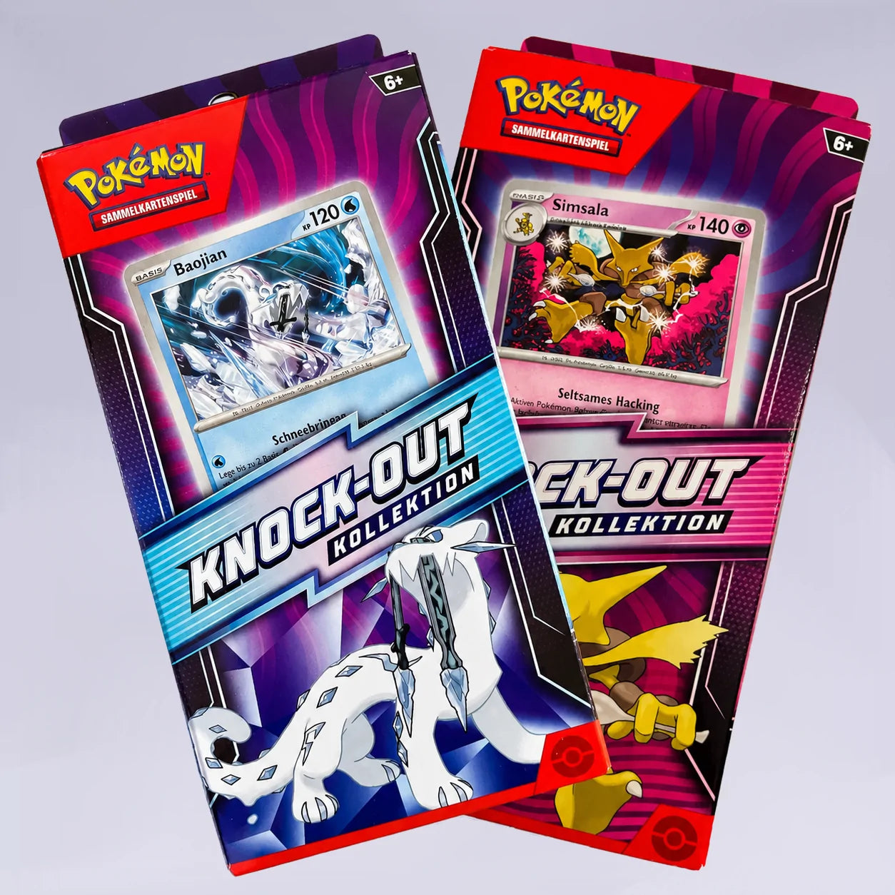Pokémon Knock-Out Kollektion Baojian Simsala Pokémon TCG Deutsch Neu originalverpackt Variantenübersicht