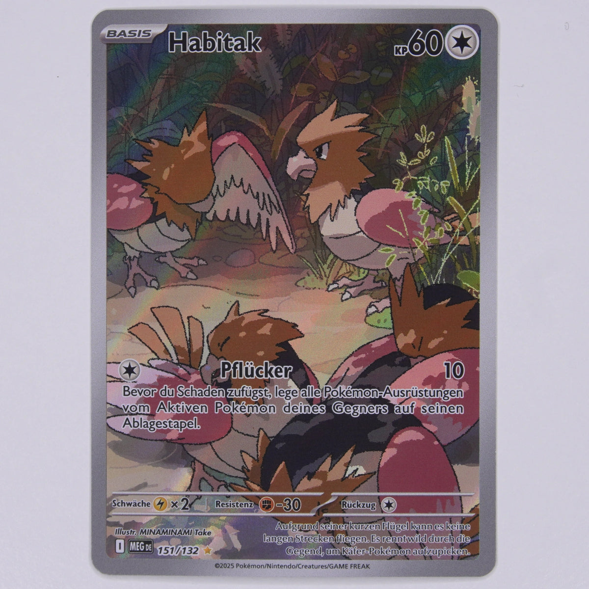 Vorderseite von Habitak 151/132 in Near Mint