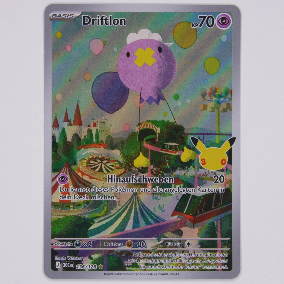 Vorderseite von Driftlon 136/128 Illustration Rare in Near Mint (Deutsch)