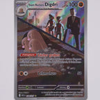 Vorderseite von Team Rockets Digdri 239/217 Illustration Rare in Near Mint (Deutsch)