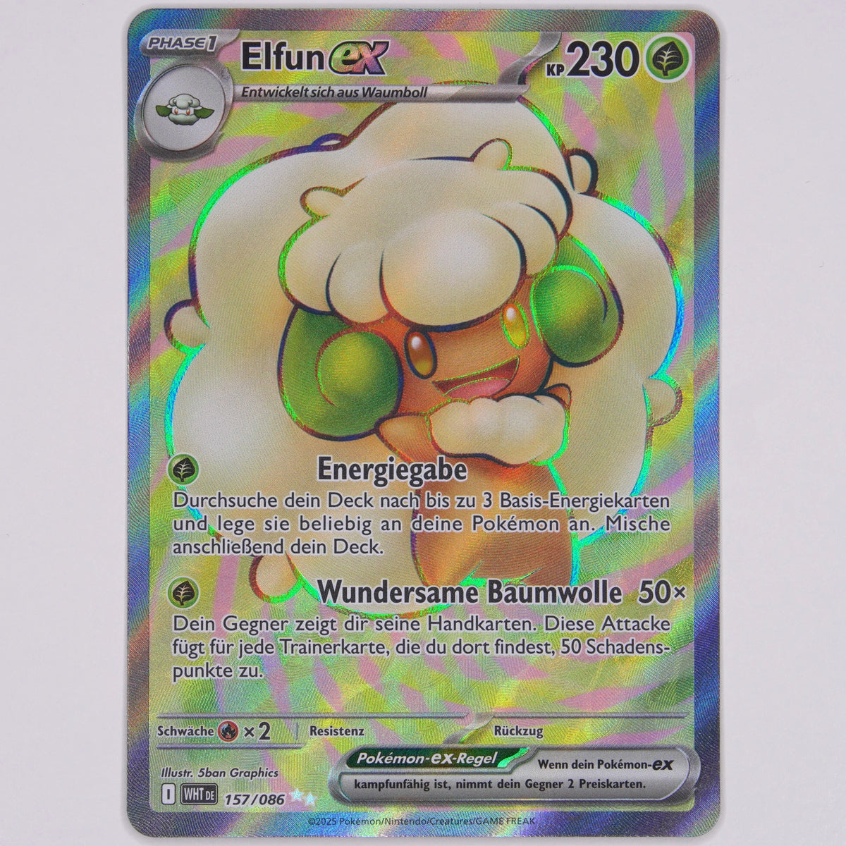 Vorderseite von Elfun ex 157/086 (Ultra Rare) in Near Mint (Deutsch)