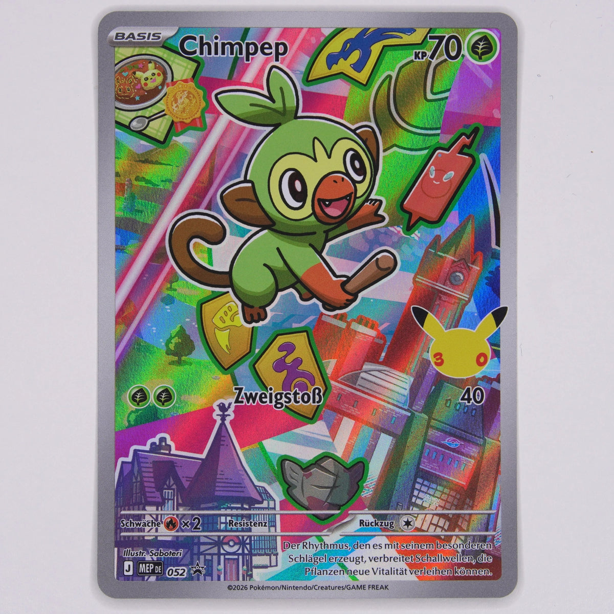 Vorderseite von Chimpep 052 (Promo) in Near Mint (Deutsch)