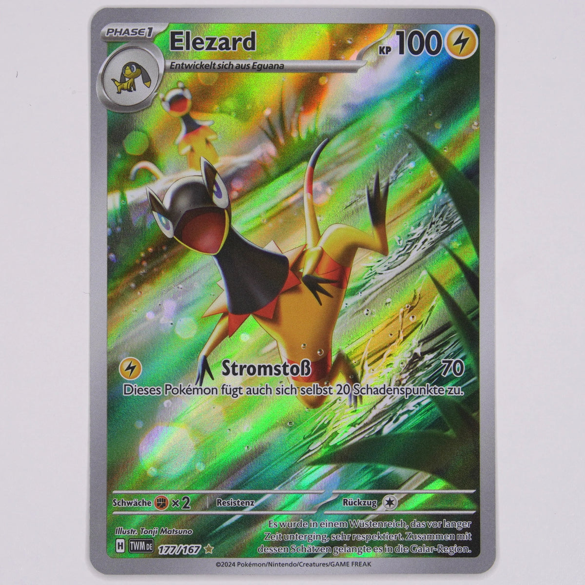 Vorderseite von Elezard 177/167 (Illustration Rare) in Near Mint (Deutsch)