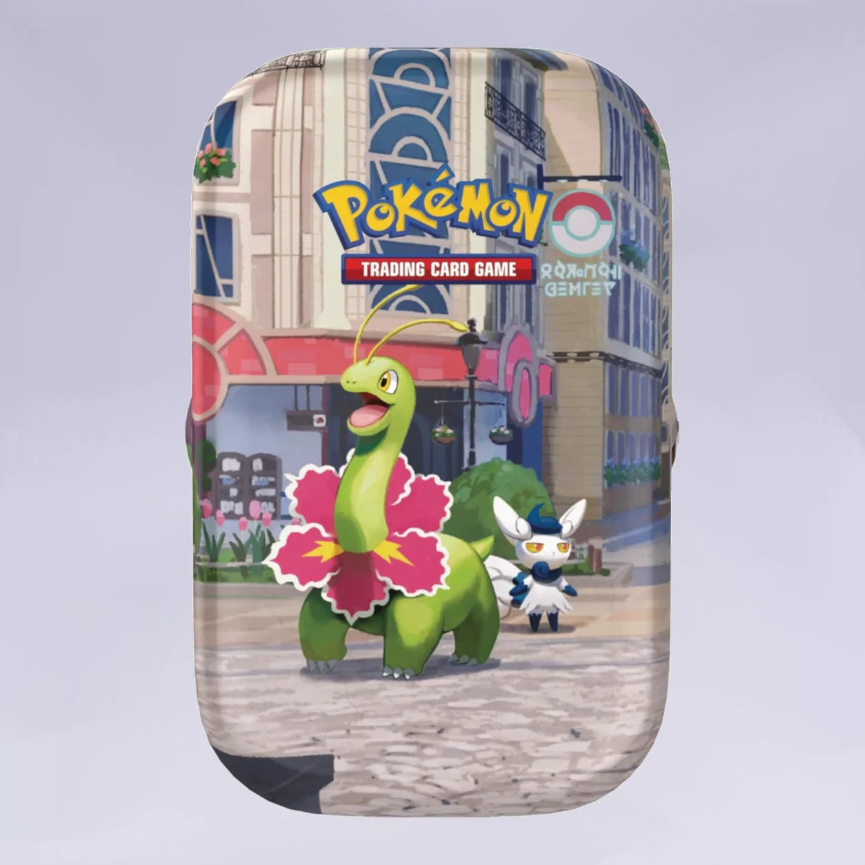Pokemon Mini-Tin-Box Illumina City Zufälliges Motiv Pokémon TCG Deutsch Neu originalversiegelt Vorderseite