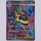Mega-Lucario ex 160/132 Ultra Rare Pokémon Karte Deutsch – Vorderseite