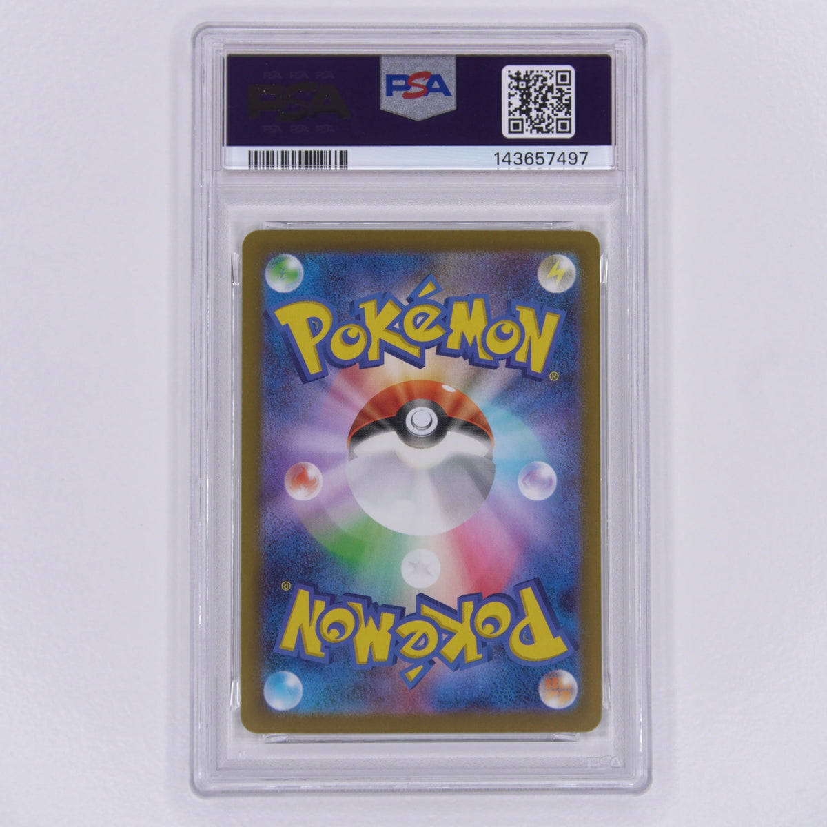 Team Rockets Digdri 206/193 PSA 9 – Rückseite