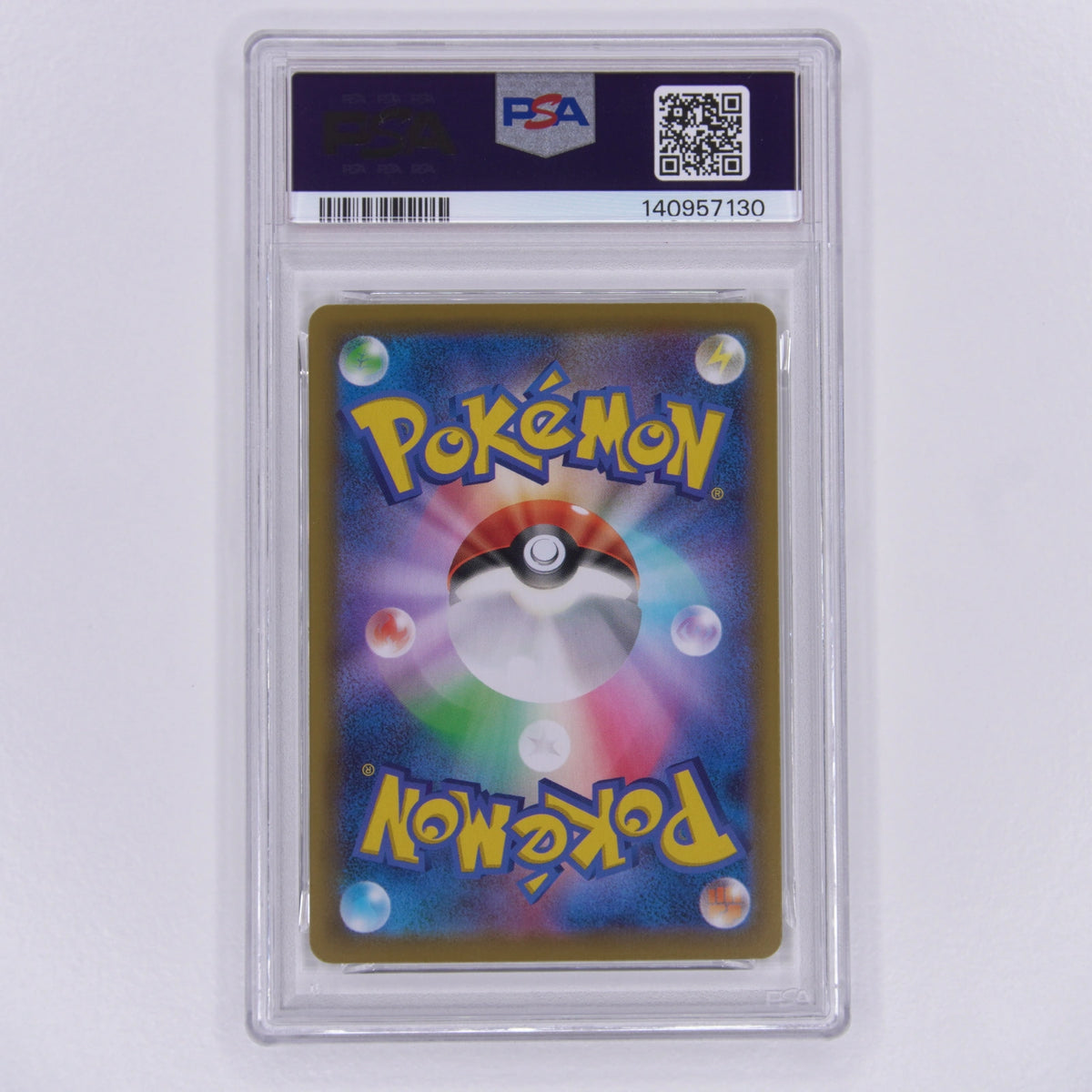 Reshiram 010/028 PSA 9 – Rückseite