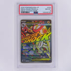 Mega-Zapplarang ex 225/193 Mega Attack Rare PSA 8 – Vorderseite